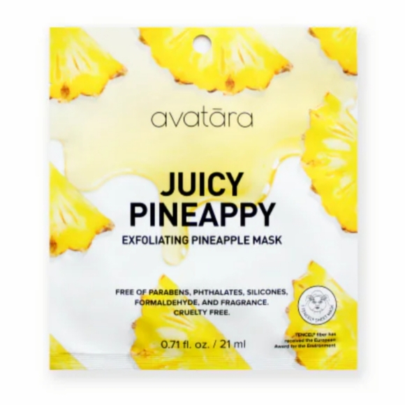 🐼🐼🐼Avatara Pineappy Exfoliating Mask - 0.71 fl oz - Picture 2 of 6